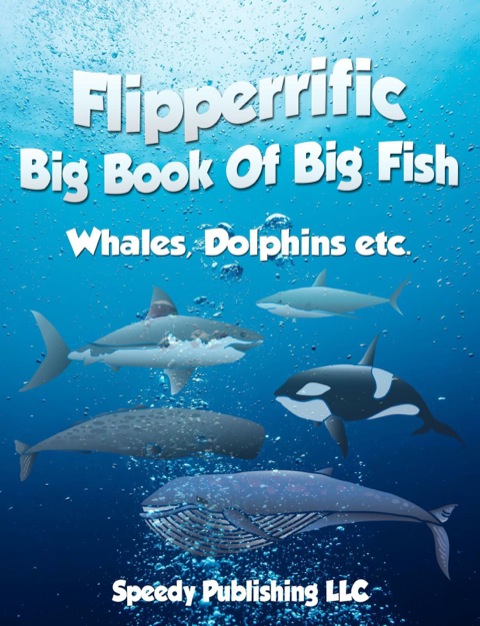 Cover image for book Flipperrific Big Book Of Big Fish (Whales, Dolphins etc)