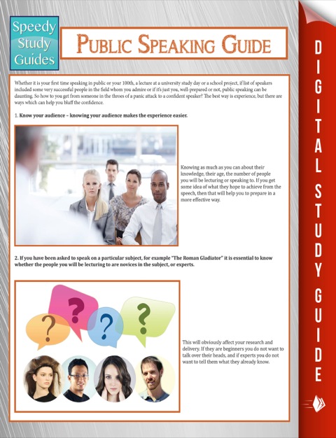 Cover image for book Public Speaking Guide (Speedy Study Guide)