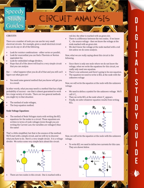 Cover image for book Circuit Analysis (Speedy Study Guide)