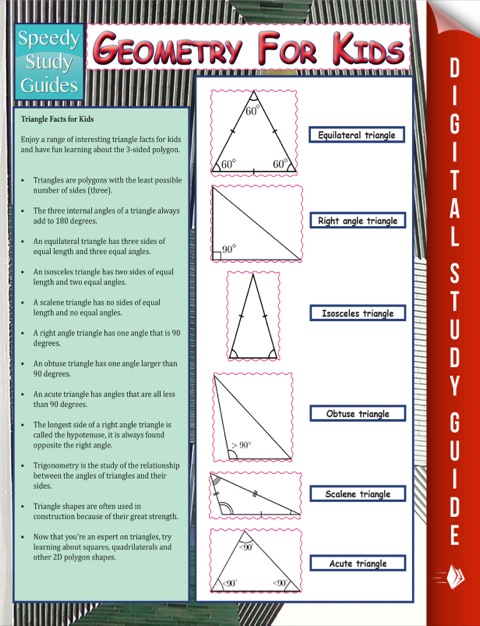 Cover image for book Geometry For Kids (Speedy Study Guide)