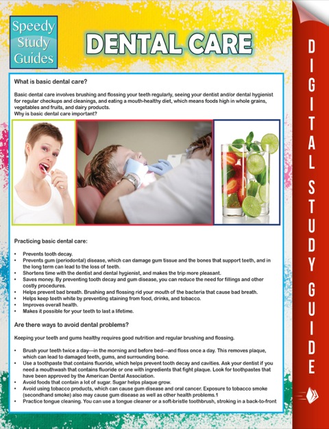 Cover image for book Dental Care (Speedy Study Guide)