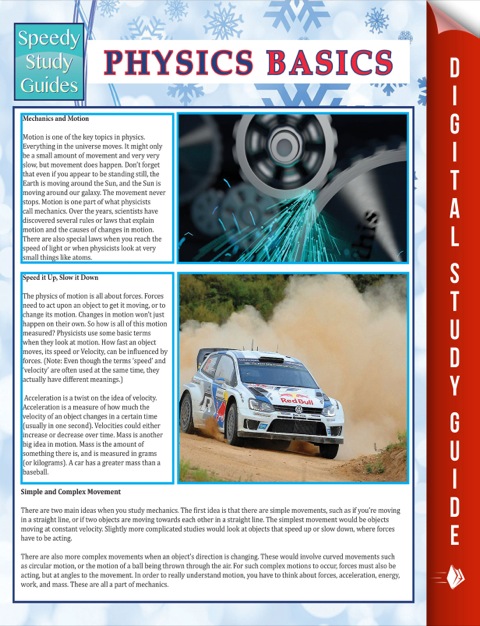 Cover image for book Physics Basics (Speedy Study Guide)