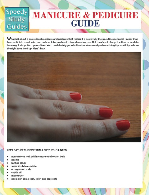 Cover image for book Manicure And Pedicure Guide (Speedy Study Guide)