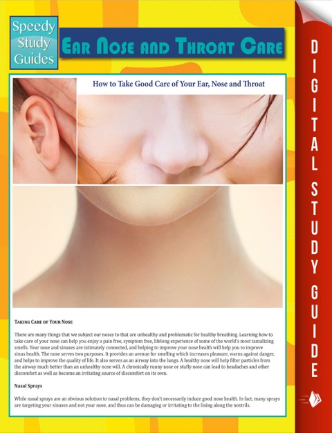 Cover image for book Ear Nose and Throat Care (Speedy Study Guide)