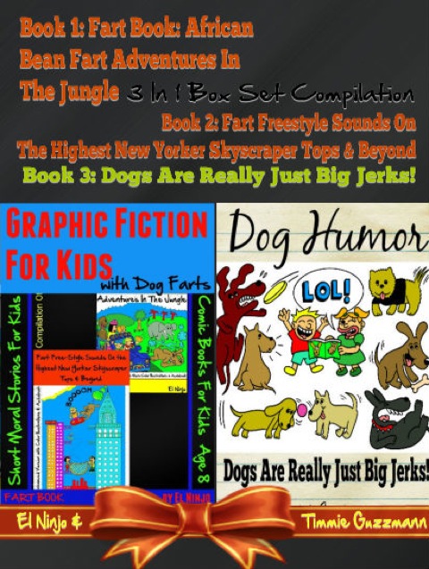 Cover image for book Short Moral Stories For Kids - Comic Books For Kids Age 8: Graphic Fiction For Kids With Dog Farts