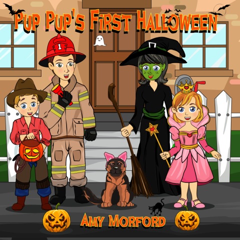 Cover image for book Pup Pup's First Halloween