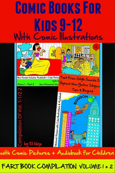 Cover image for book Fart Books For Kids: Comic Books For Kids
