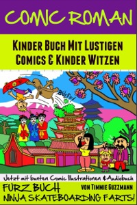 صورة الغلاف: Furz Buch: Ninja Skateboard Kinderbuch