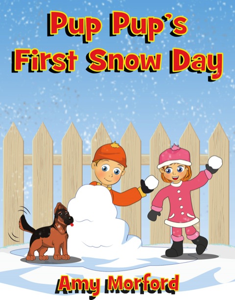 Cover image for book Pup Pup's First Snow Day