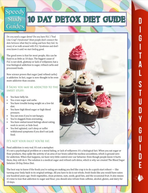 Cover image for book 10 Day Detox Diet Guide (Speedy Study Guide)
