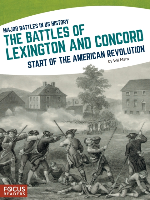 Cover image for book The Battles of Lexington and Concord