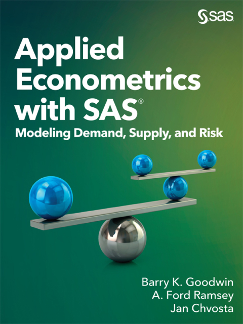 Cover image for book Applied Econometrics with SAS