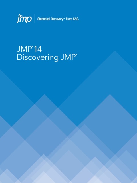 Cover image for book Discovering JMP 14