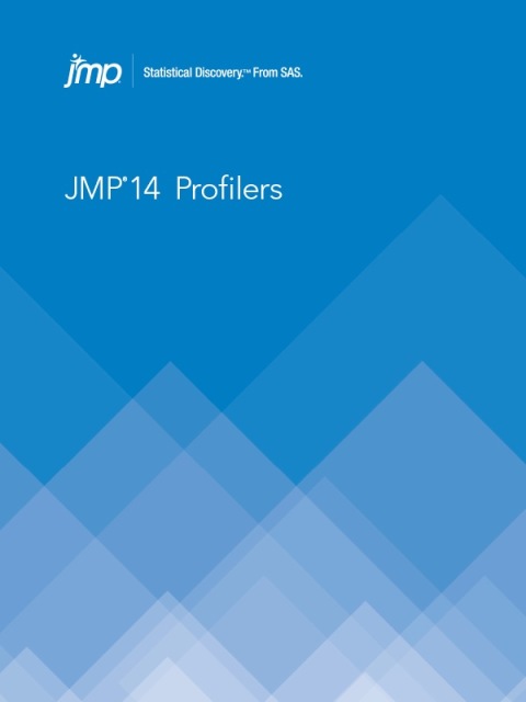 Cover image for book JMP 14 Profilers