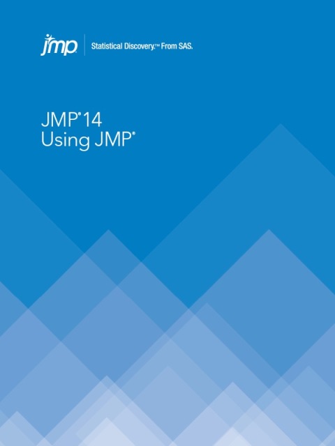 Cover image for book Using JMP 14