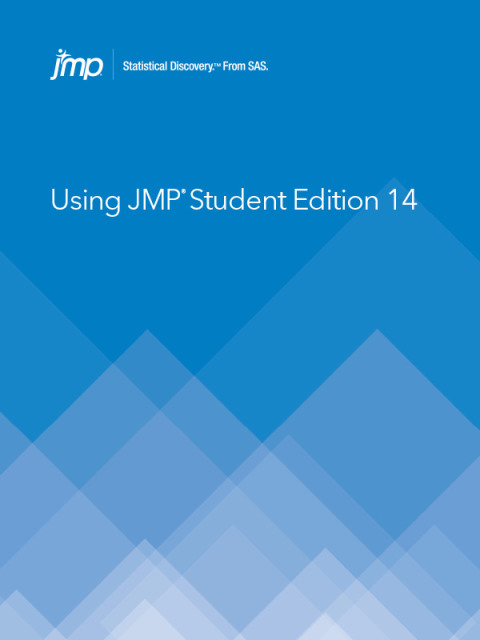 Cover image for book Using JMP Student Edition 14