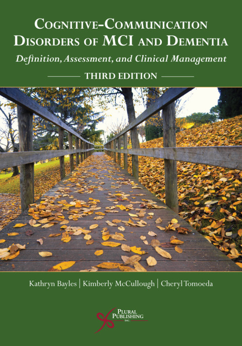 Cover image for book Cognitive-Communication Disorders of MCI and Dementia: Definition, Assessment, and Clinical Managemen