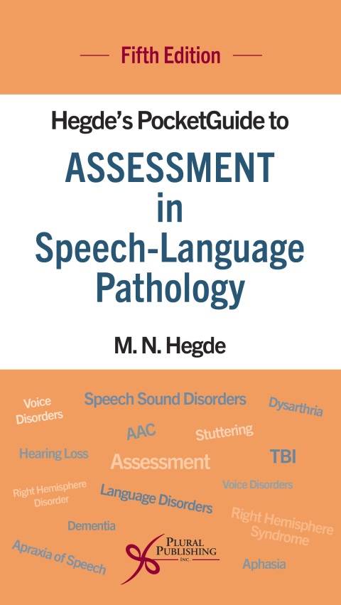 Cover image for book Hegde's PocketGuide to Assessment in Speech-Language Pathology, Fifth Edition