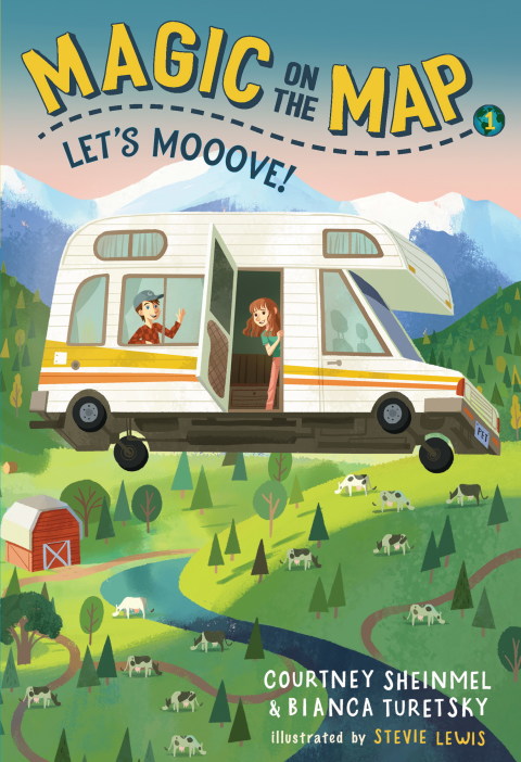Cover image for book Magic on the Map #1: Let's Mooove!