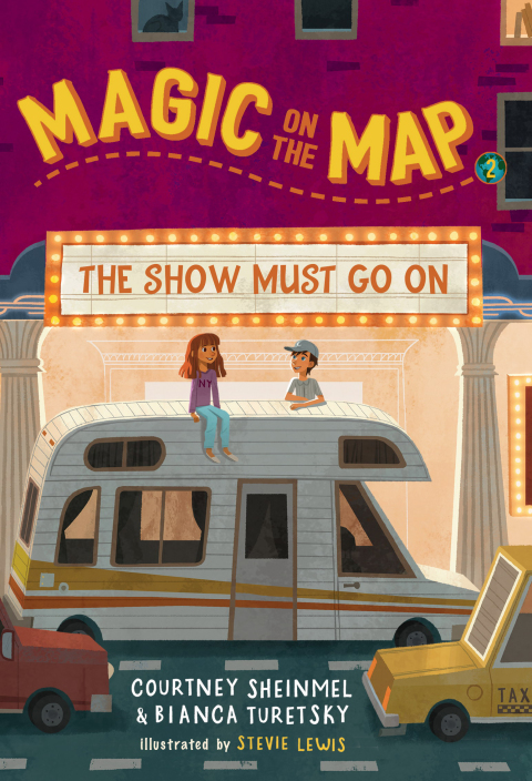 Cover image for book Magic on the Map #2: The Show Must Go On