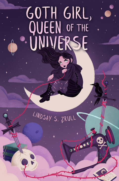 Cover image for book Goth Girl, Queen of the Universe