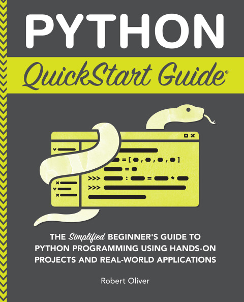 Cover image for book Python QuickStart Guide