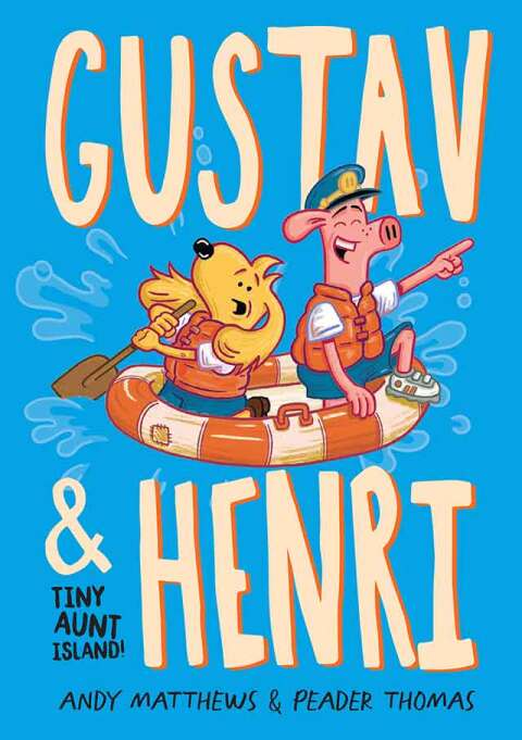 Cover image for book Gustav & Henri Tiny Aunt Island (Vol. 2)