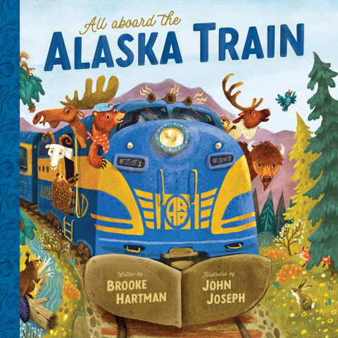 Cover image for book All Aboard the Alaska Train