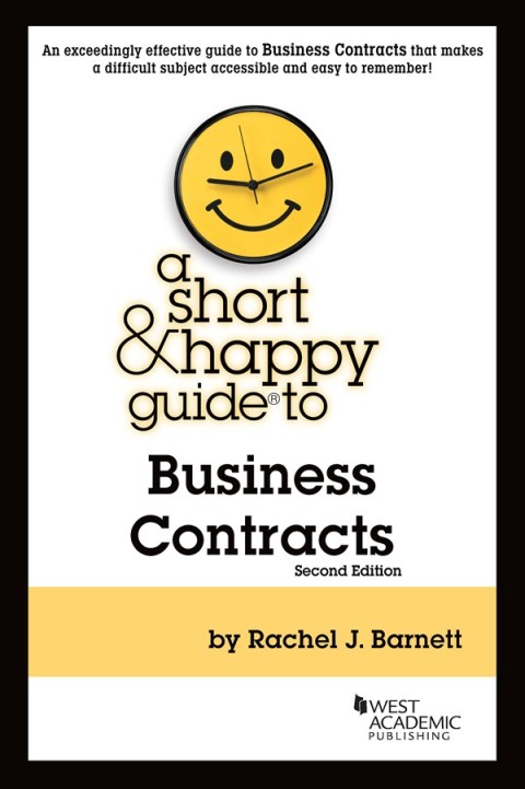 Cover image for book Barnett's A Short & Happy Guide to Business Contracts