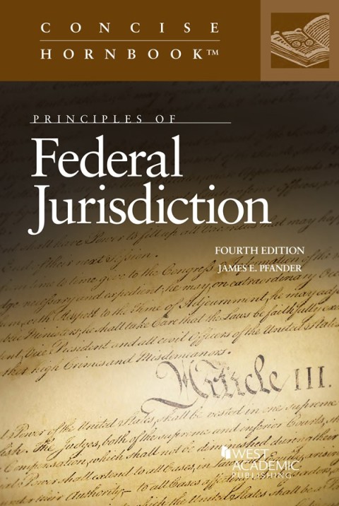 Cover image for book Pfander's Principles of Federal Jurisdiction