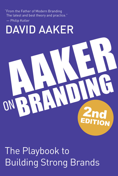 Cover image for book Aaker on Branding