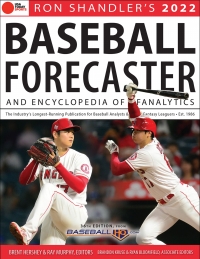 Cover image: Ron Shandler's 2022 Baseball Forecaster 9781629379739