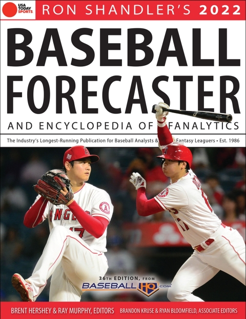 Cover image for book Ron Shandler's 2022 Baseball Forecaster