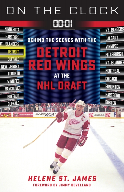 Cover image for book On the Clock: Detroit Red Wings