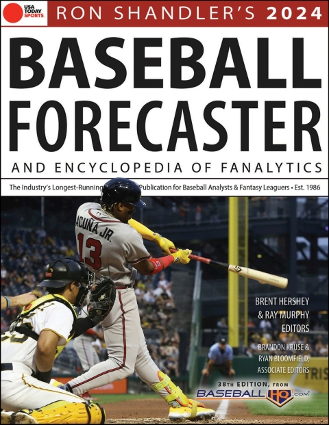 Cover image for book Ron Shandler's 2024 Baseball Forecaster