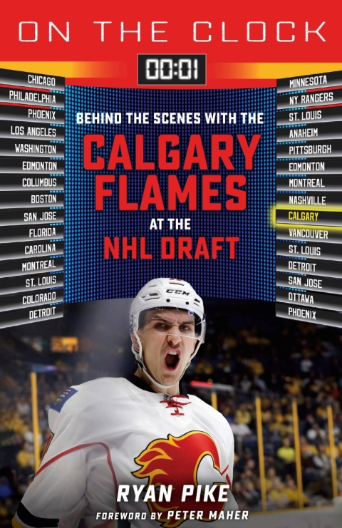 Cover image for book On the Clock: Calgary Flames