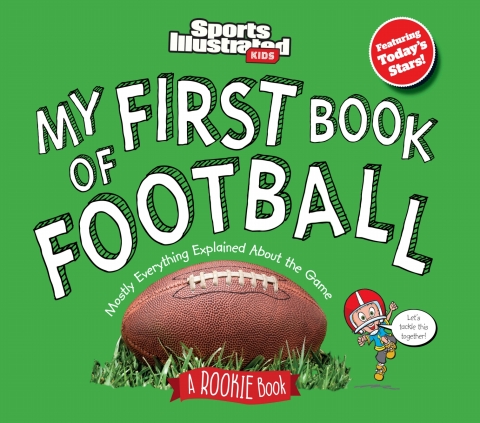Cover image for book My First Book of Football: A Rookie Book