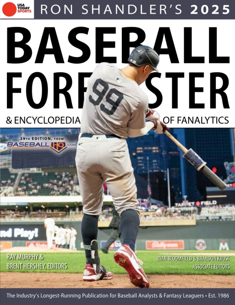Cover image for book Ron Shandler's 2025 Baseball Forecaster