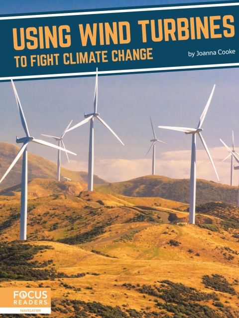 Cover image for book Using Wind Turbines to Fight Climate Change
