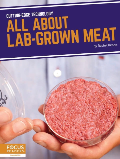 Cover image for book All About Lab-Grown Meat