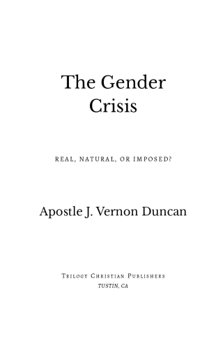 The Gender Crisis