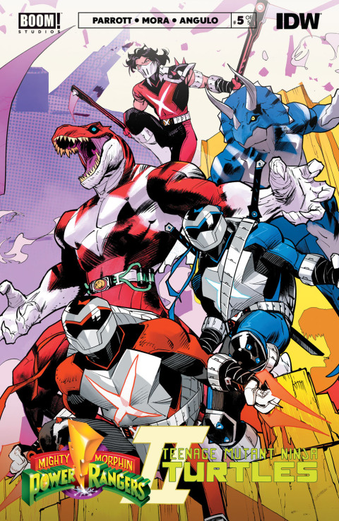Cover image for book Mighty Morphin Power Rangers/ Teenage Mutant Ninja Turtles II #5
