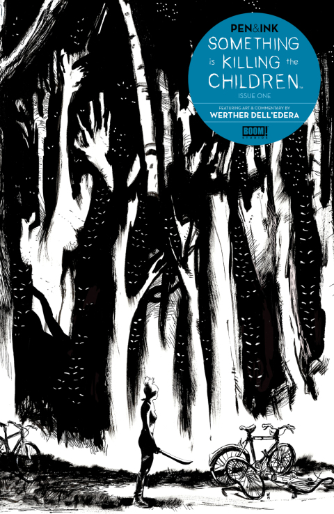 Cover image for book Something is Killing the Children Pen & Ink #1