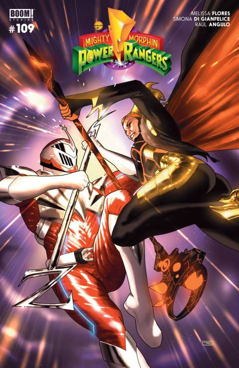 Cover image for book Mighty Morphin Power Rangers #109