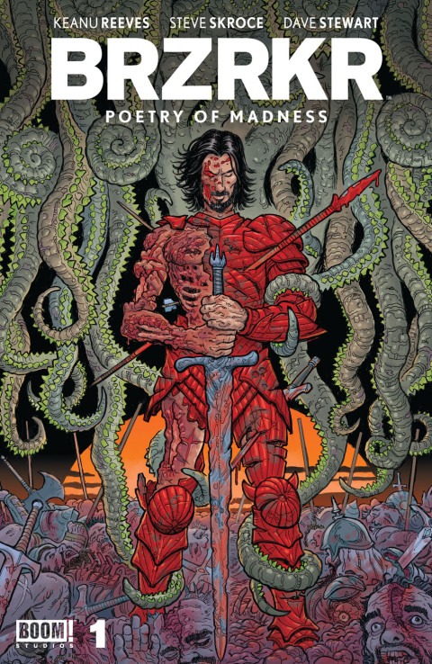 Cover image for book BRZRKR: Poetry of Madness #1