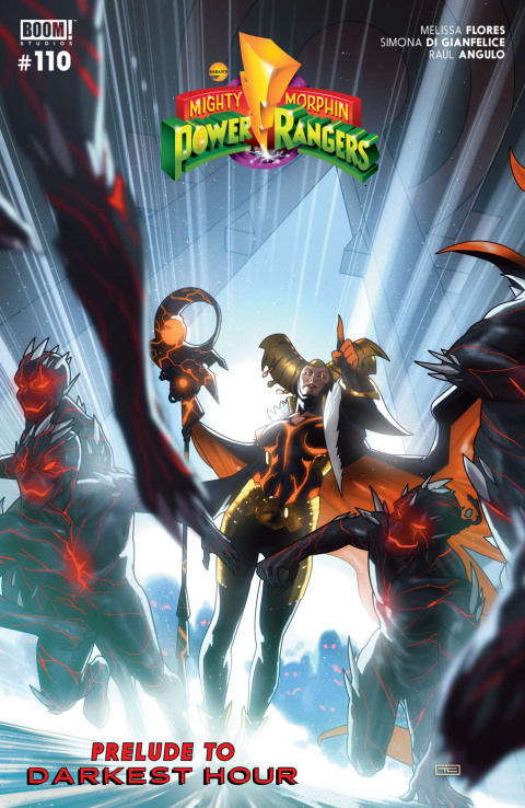 Cover image for book Mighty Morphin Power Rangers #110