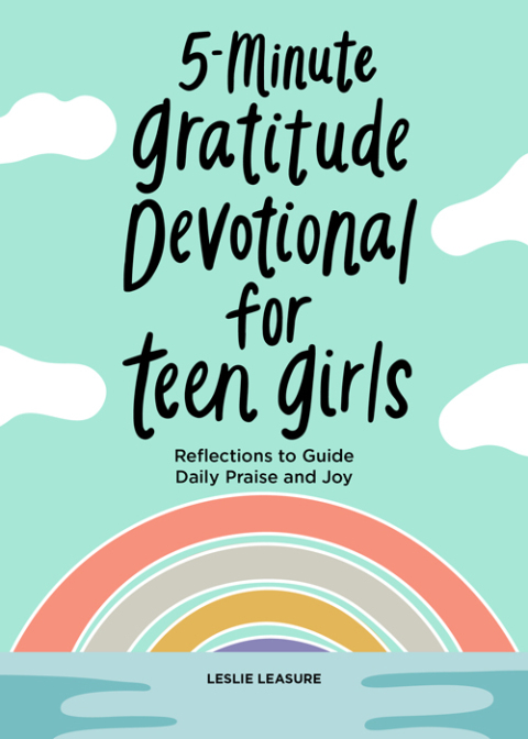 Cover image for book 5-Minute Gratitude Devotional for Teen Girls