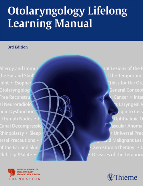 Cover image for book Otolaryngology Lifelong Learning Manual