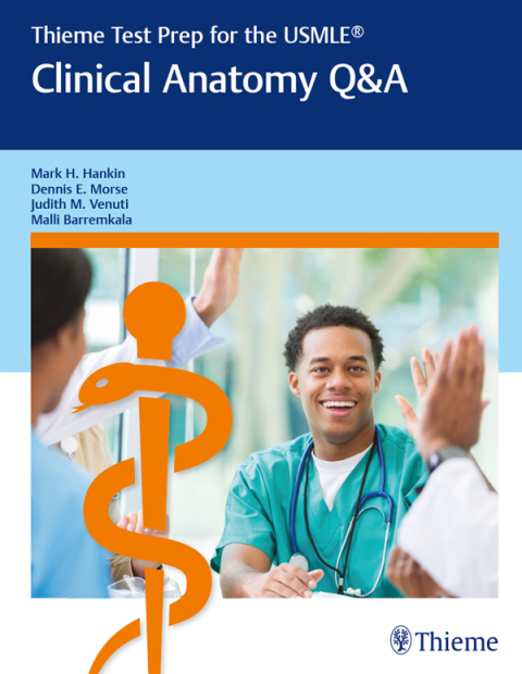 Cover image for book Thieme Test Prep for the USMLE®: Clinical Anatomy Q&A