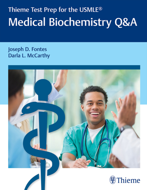 Cover image for book Thieme Test Prep for the USMLE®: Medical Biochemistry Q&A